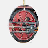 STEAM TRAINS KERAMISCH ORNAMENT (Rechts)