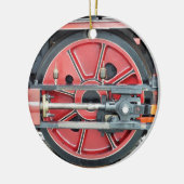 STEAM TRAINS KERAMISCH ORNAMENT (Links)