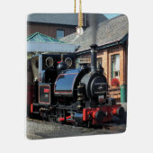 STEAM TRAINS KERAMISCH ORNAMENT (Rechts)