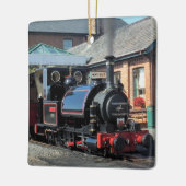 STEAM TRAINS KERAMISCH ORNAMENT (Links)