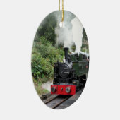 STEAM TRAINS KERAMISCH ORNAMENT (Rechts)