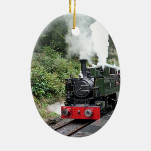 STEAM TRAINS KERAMISCH ORNAMENT (Achterkant)