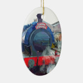 STEAM TRAINS KERAMISCH ORNAMENT (Rechts)