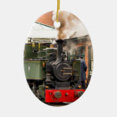 STEAM TRAINS KERAMISCH ORNAMENT (Voorkant)
