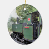 STEAM TRAINS KERAMISCH ORNAMENT (Links)
