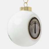 STEAM TRAINS KERAMISCHE BAL ORNAMENT (Links)