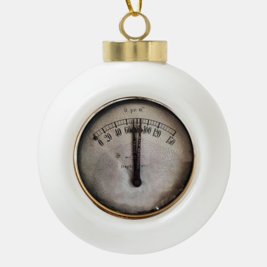 STEAM TRAINS KERAMISCHE BAL ORNAMENT (Voorkant)