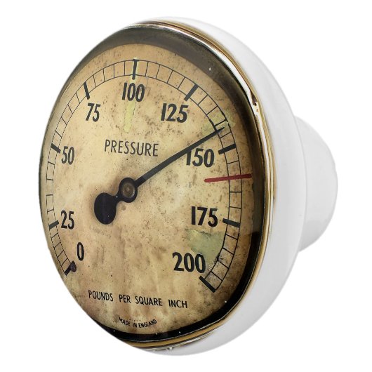 STEAM TRAINS KERAMISCHE KNOP (Rechts)