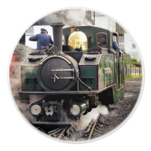 STEAM TRAINS KERAMISCHE KNOP