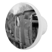 STEAM TRAINS KERAMISCHE KNOP (Rechts)