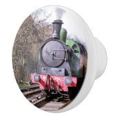 STEAM TRAINS KERAMISCHE KNOP (Rechts)