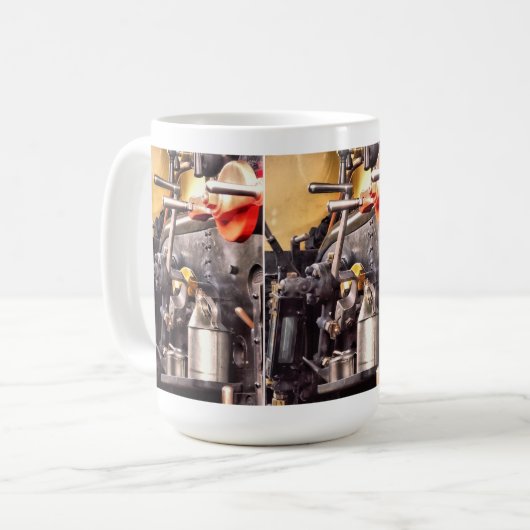 STEAM TRAINS KOFFIEMOK (Voorkant links)