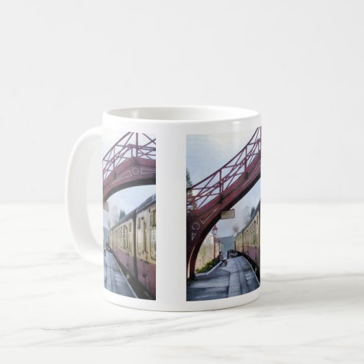 STEAM TRAINS KOFFIEMOK (Voorkant links)