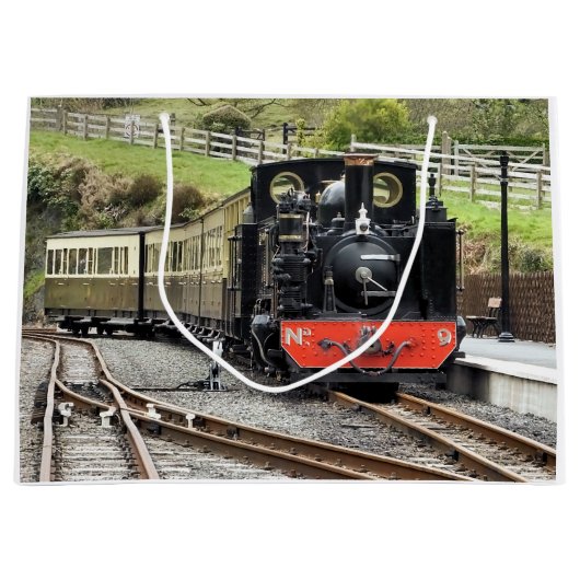 STEAM TRAINS LARGE CADEAUTASJE (Voorkant)