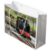 STEAM TRAINS LARGE CADEAUTASJE (Voorkant Gekanteld)