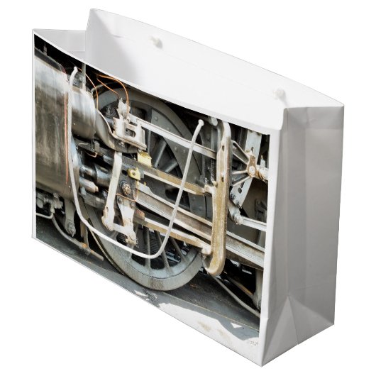 STEAM TRAINS LARGE CADEAUTASJE (Voorkant Gekanteld)