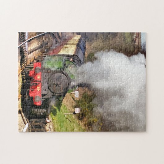 STEAM TRAINS LEGPUZZEL (Horizontaal)