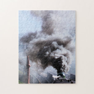 STEAM TRAINS LEGPUZZEL