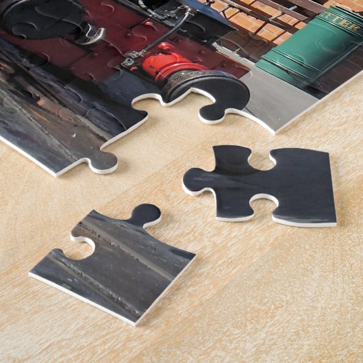 STEAM TRAINS LEGPUZZEL (Zijkant)