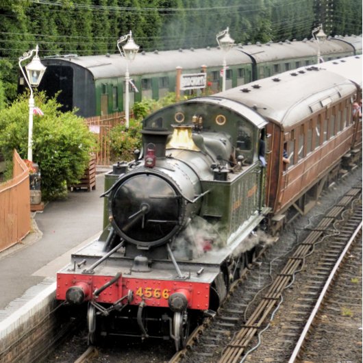 STEAM TRAINS LEGPUZZEL