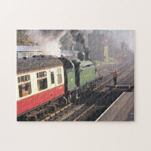 STEAM TRAINS LEGPUZZEL