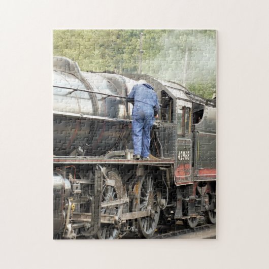 STEAM TRAINS LEGPUZZEL (Verticaal)