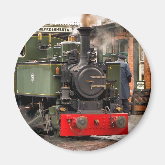STEAM TRAINS MAGNEET (Voorkant)