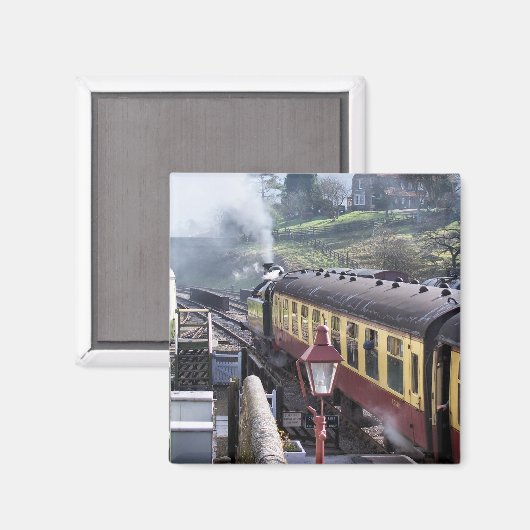 STEAM TRAINS MAGNEET (Voorkant / Achterkant)
