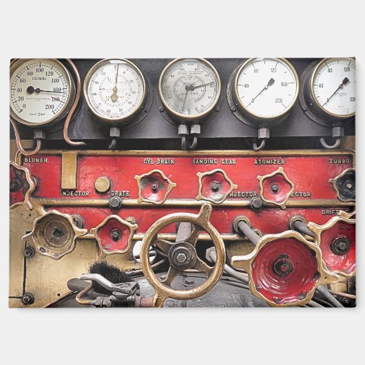 STEAM TRAINS MAGNEET (Voorkant)