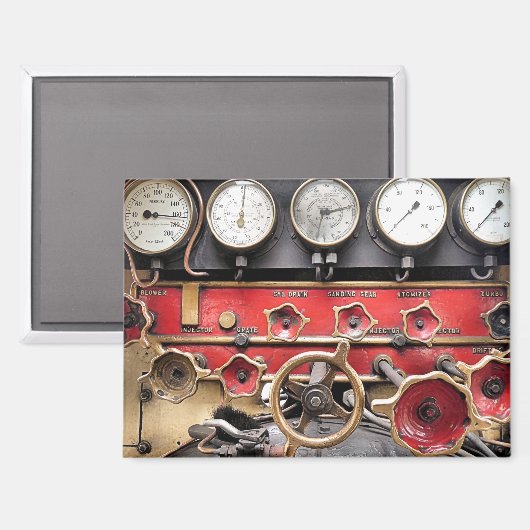 STEAM TRAINS MAGNEET (Voorkant / Achterkant)