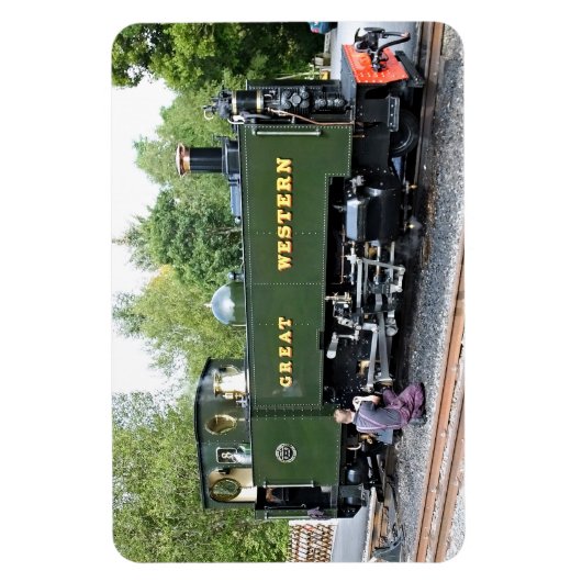 STEAM TRAINS MAGNEET (Verticaal)