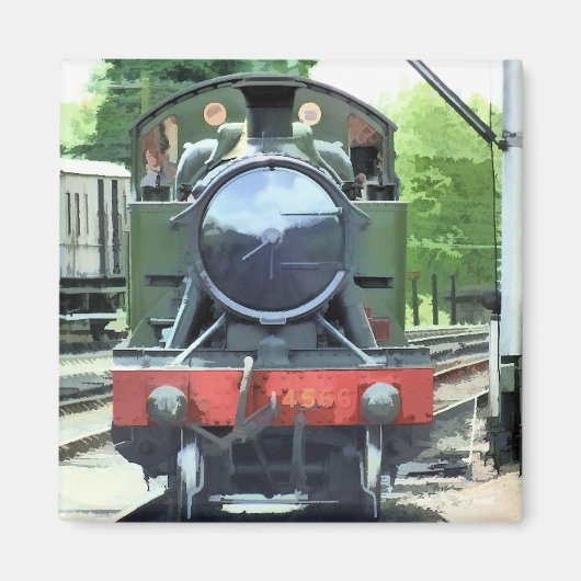 STEAM TRAINS MAGNEET (Voorkant)