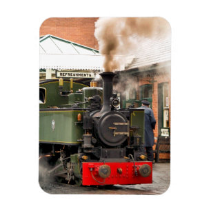 STEAM TRAINS MAGNEET