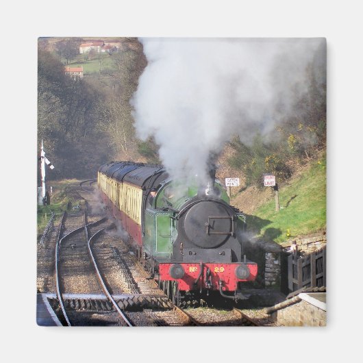 STEAM TRAINS MAGNEET (Voorkant)
