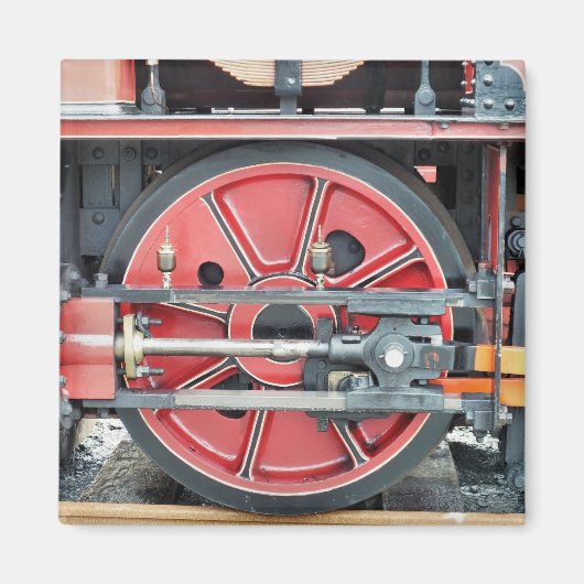 STEAM TRAINS MAGNEET (Voorkant)