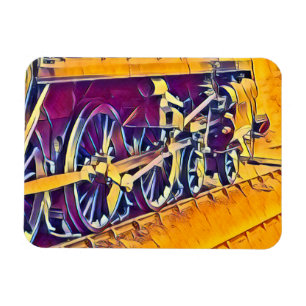 STEAM TRAINS  MAGNEET