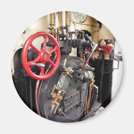 STEAM TRAINS MAGNEET (Voorkant)