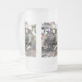 STEAM TRAINS MATGLAS BIERPUL (Voorkant links)
