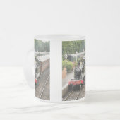 STEAM TRAINS MATGLAS KOFFIEMOK (Voorkant links)