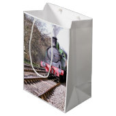STEAM TRAINS MEDIUM CADEAUZAKJE (Voorkant Gekanteld)