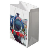 STEAM TRAINS MEDIUM CADEAUZAKJE (Achterkant Gekanteld)