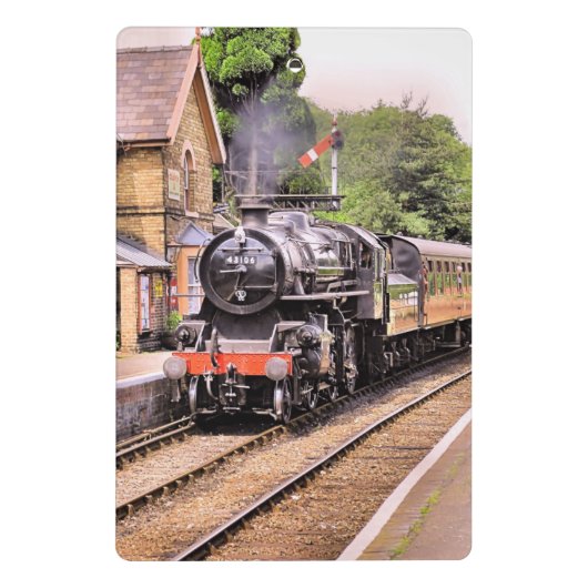 STEAM TRAINS MINI KLEMBORD (Achterkant)