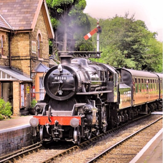 STEAM TRAINS MINI KLEMBORD