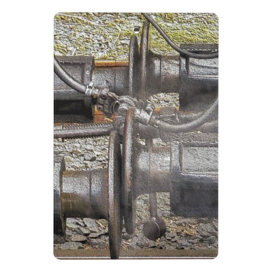 STEAM TRAINS MINI KLEMBORD (Achterkant)