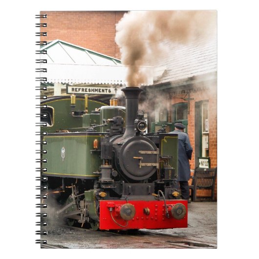STEAM TRAINS NOTITIEBOEK (Voorkant)