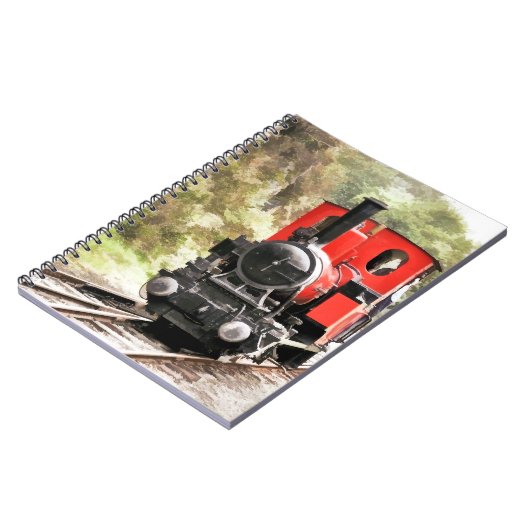 STEAM TRAINS NOTITIEBOEK (Linkerzijde)