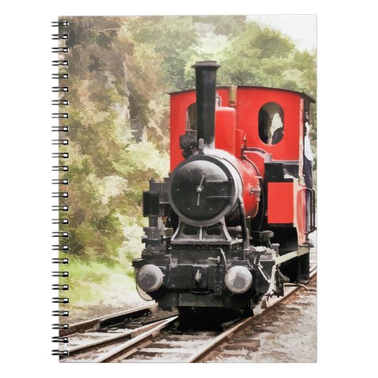 STEAM TRAINS NOTITIEBOEK (Voorkant)