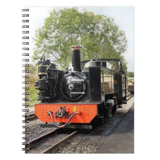 STEAM TRAINS NOTITIEBOEK (Voorkant)