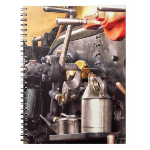 STEAM TRAINS NOTITIEBOEK