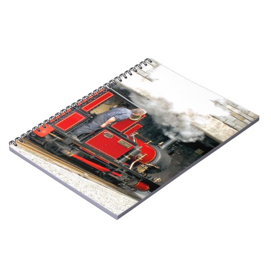 STEAM TRAINS NOTITIEBOEK (Linkerzijde)